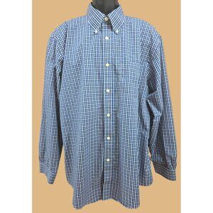 Brooks Brothers 1818 Regent Non-Iron Gingham Dress Shirt XXL